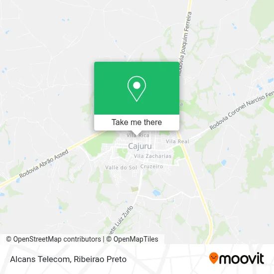 Alcans Telecom map