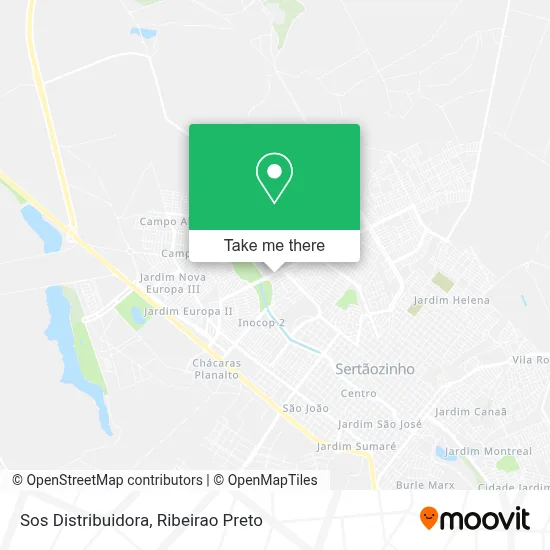 Sos Distribuidora map