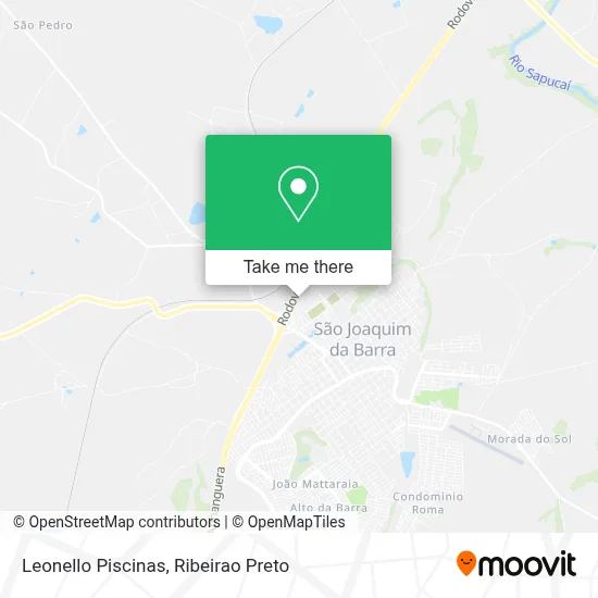 Leonello Piscinas map