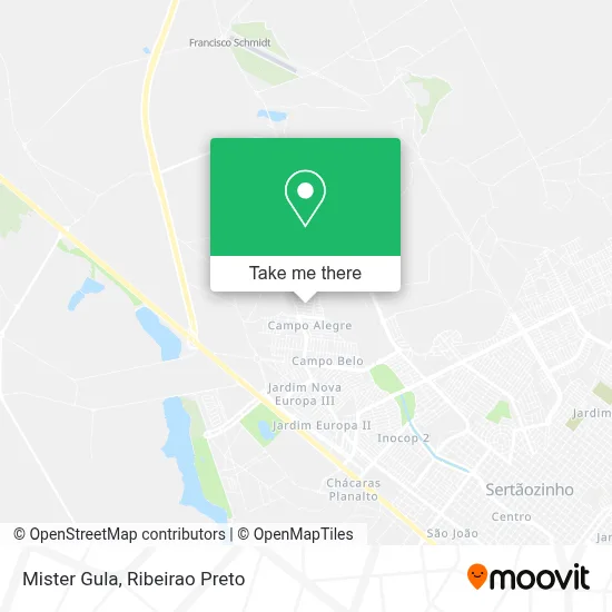 Mister Gula map