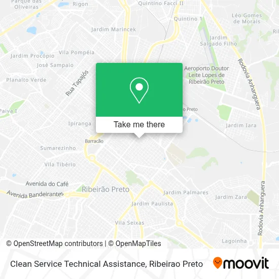 Clean Service Technical Assistance map