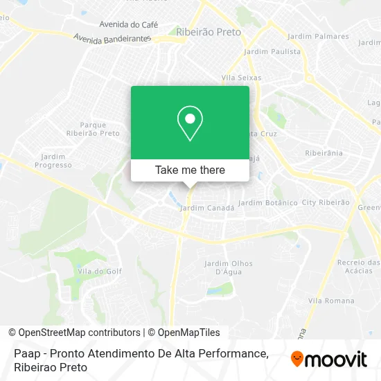 Paap - Pronto Atendimento De Alta Performance map