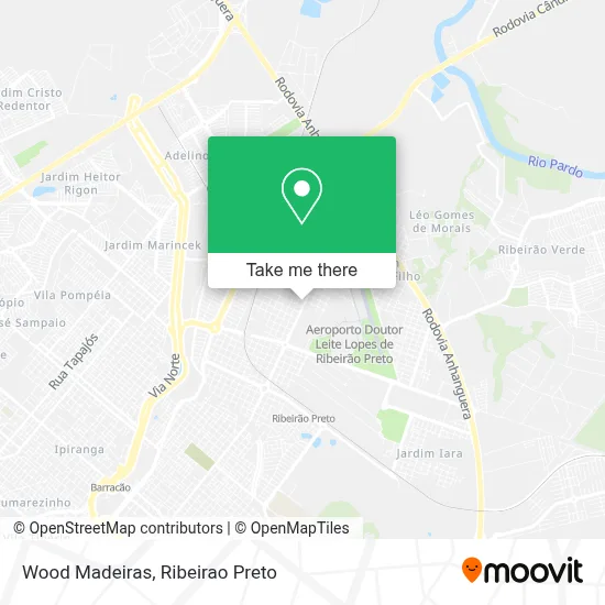 Wood Madeiras map