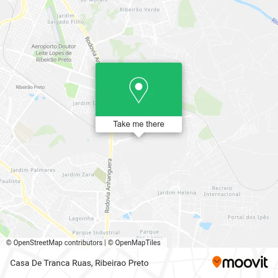 Casa De Tranca Ruas map