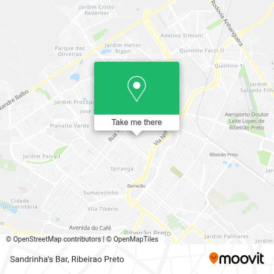 Sandrinha's Bar map