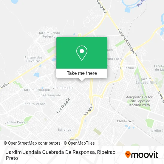 Jardim Jandaia Quebrada De Responsa map
