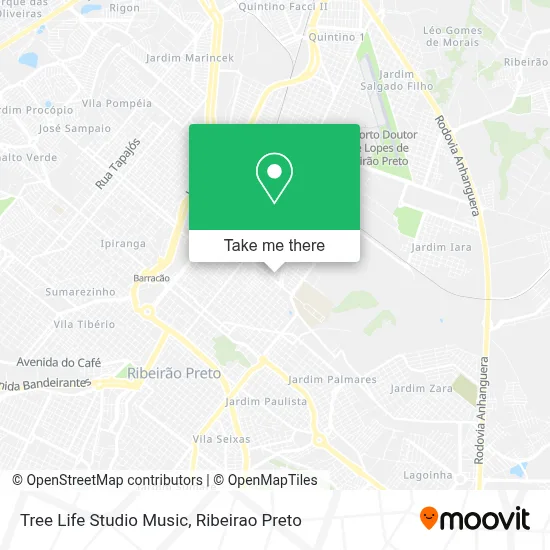 Tree Life Studio Music map