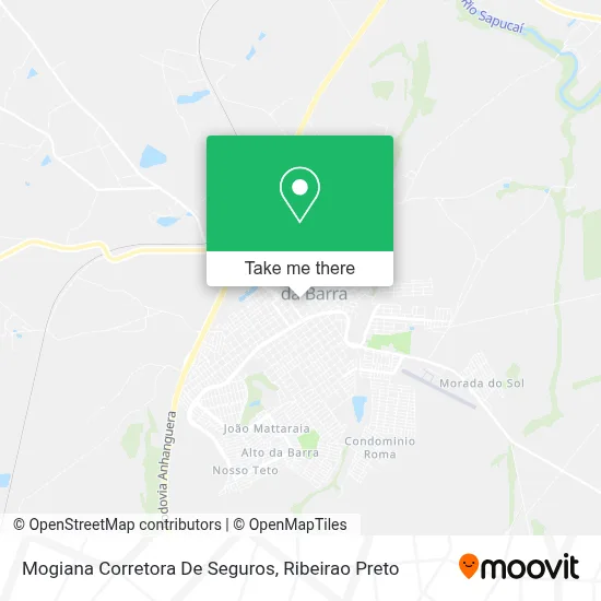 Mogiana Corretora De Seguros map