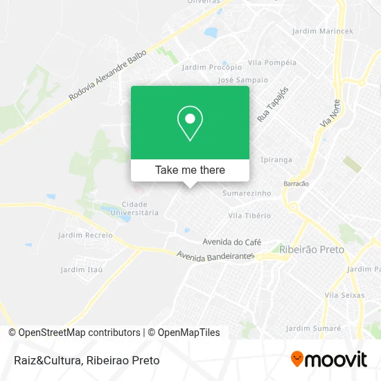Raiz&Cultura map