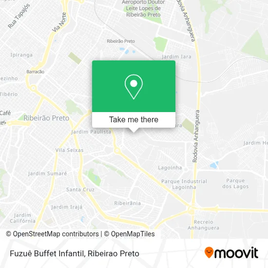 Fuzuê Buffet  Infantil map
