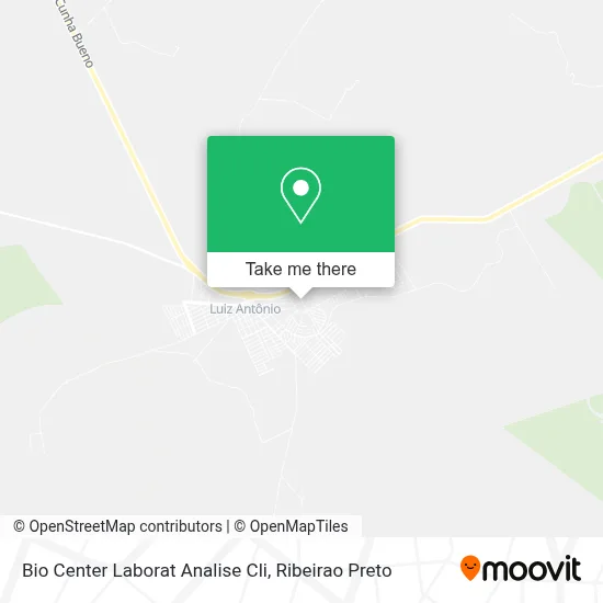 Bio Center Laborat Analise Cli map