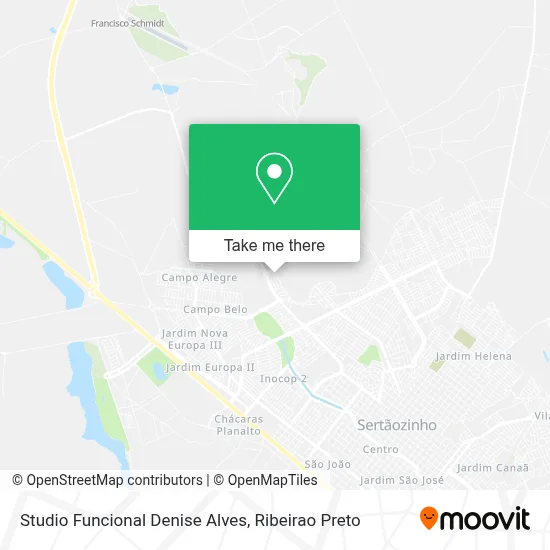 Studio Funcional Denise Alves map