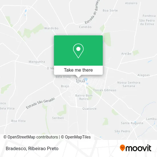 Bradesco map