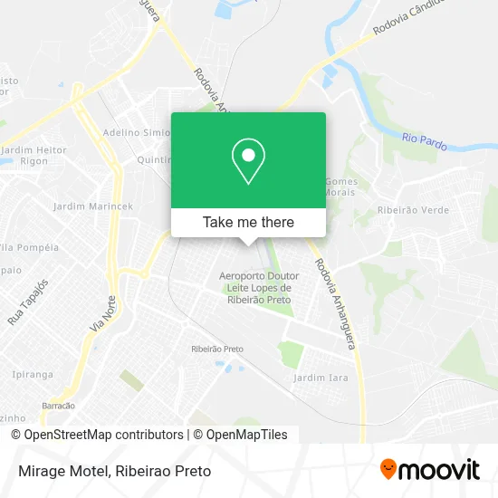 Mirage Motel map