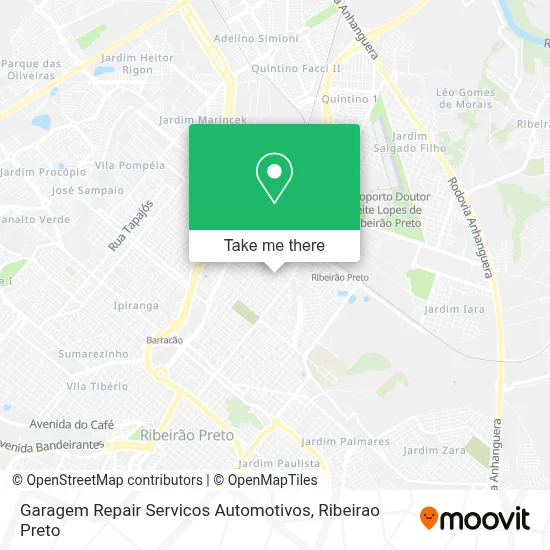 Garagem Repair Servicos Automotivos map