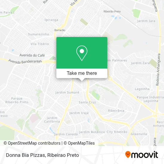 Donna Bia Pizzas map