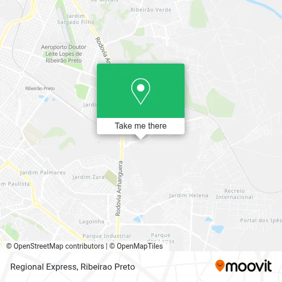 Regional Express map