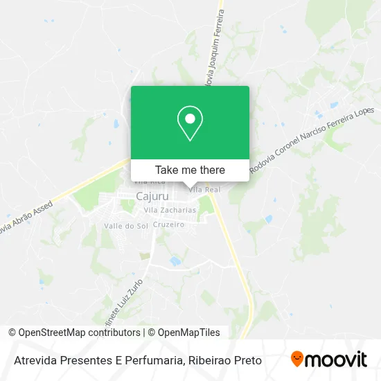 Atrevida Presentes E Perfumaria map