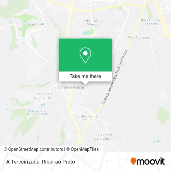 A Terceirizada map