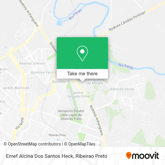 Emef Alcina Dos Santos Heck map