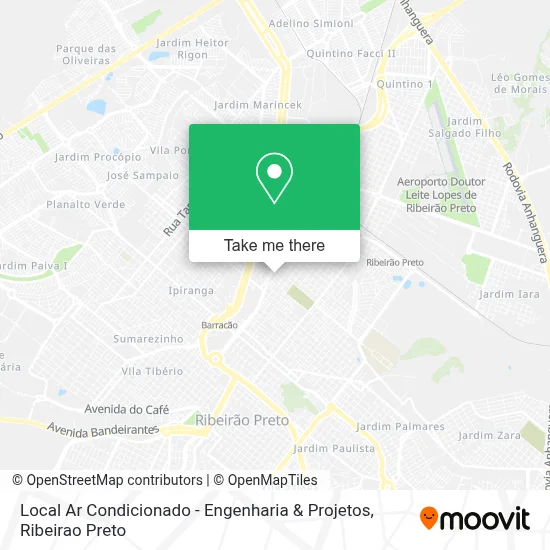 Local Ar Condicionado - Engenharia & Projetos map