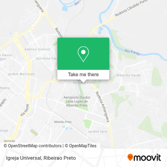 Igreja Universal map