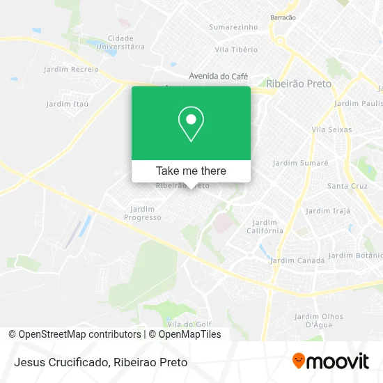 Jesus Crucificado map