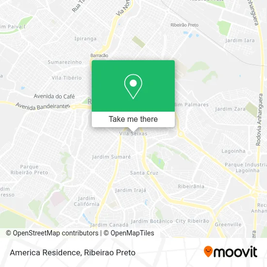 Residence America map