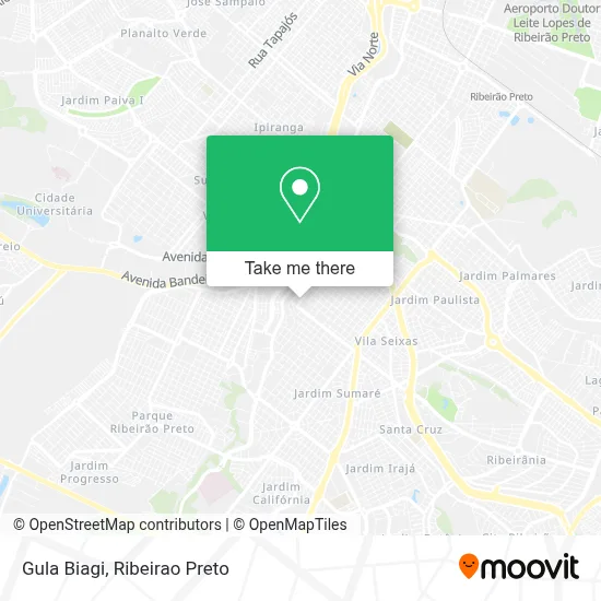 Gula Biagi map