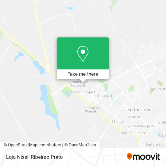 Loja Nissi map