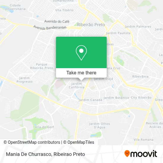 Mania De Churrasco map