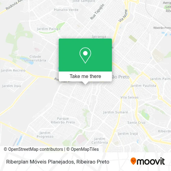 Riberplan Móveis Planejados map
