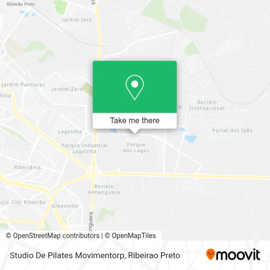 Studio De Pilates Movimentorp map