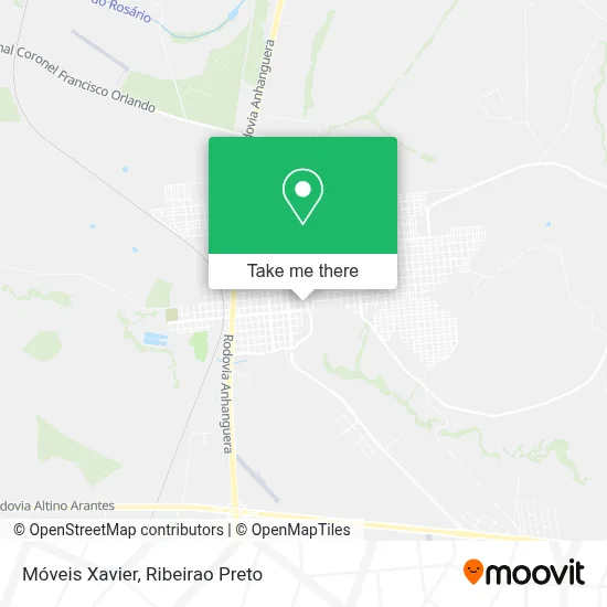 Móveis Xavier map