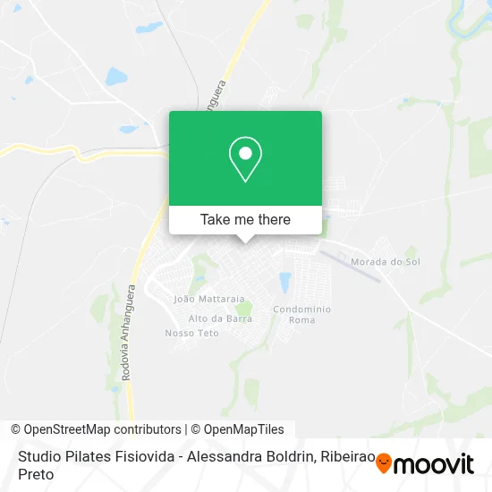 Studio Pilates Fisiovida - Alessandra Boldrin map