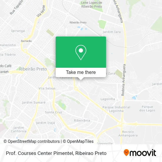 Prof. Courses Center Pimentel map