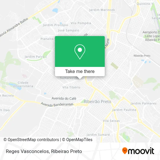 Reges Vasconcelos map