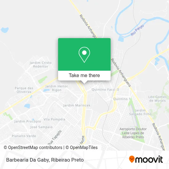 Barbearia Da Gaby map