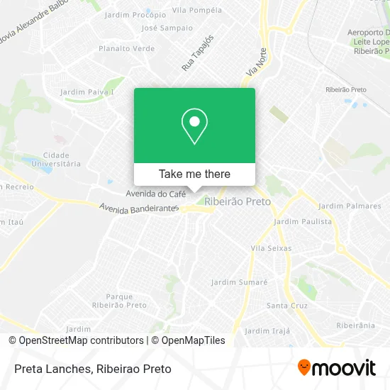 Preta Lanches map