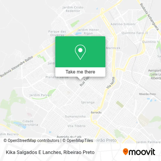 Kika Salgados E Lanches map
