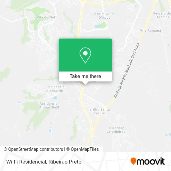 Wi-Fi Residencial map