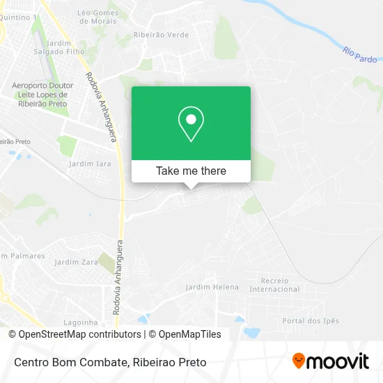 Centro Bom Combate map