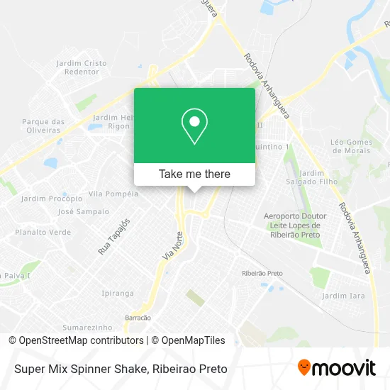 Super Mix Spinner Shake map