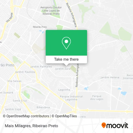 Mais Milagres map