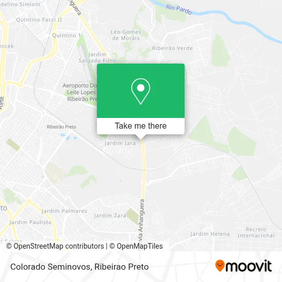 Colorado Seminovos map
