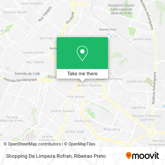 Shopping Da Limpeza Rofran map