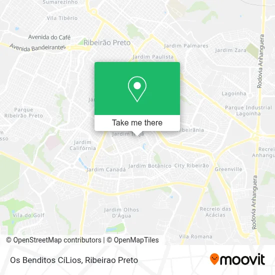 Os Benditos CíLios map