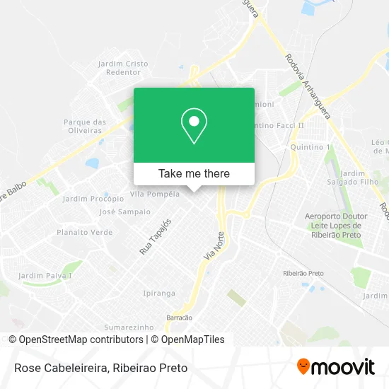 Rose Cabeleireira map