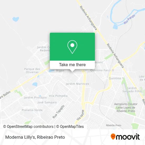 Moderna Lilly's map