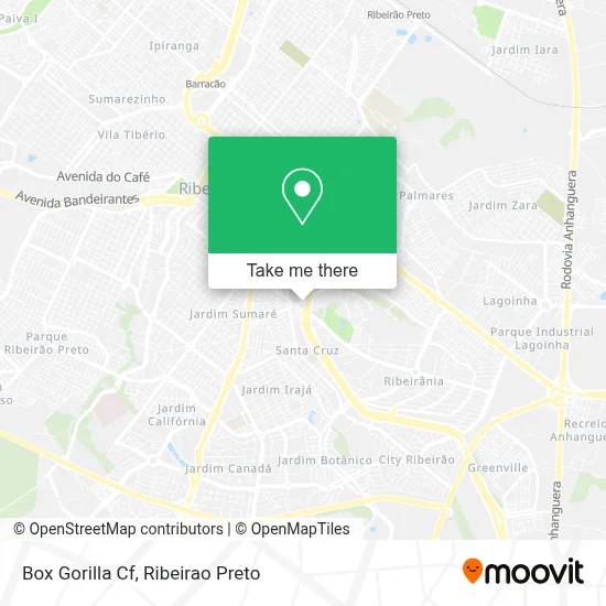 Box Gorilla Cf map